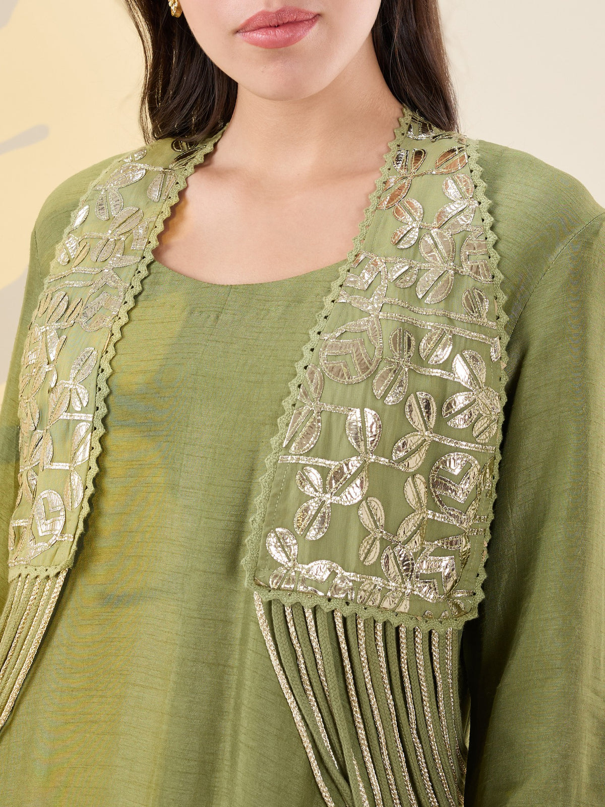 Noor fringe dress set