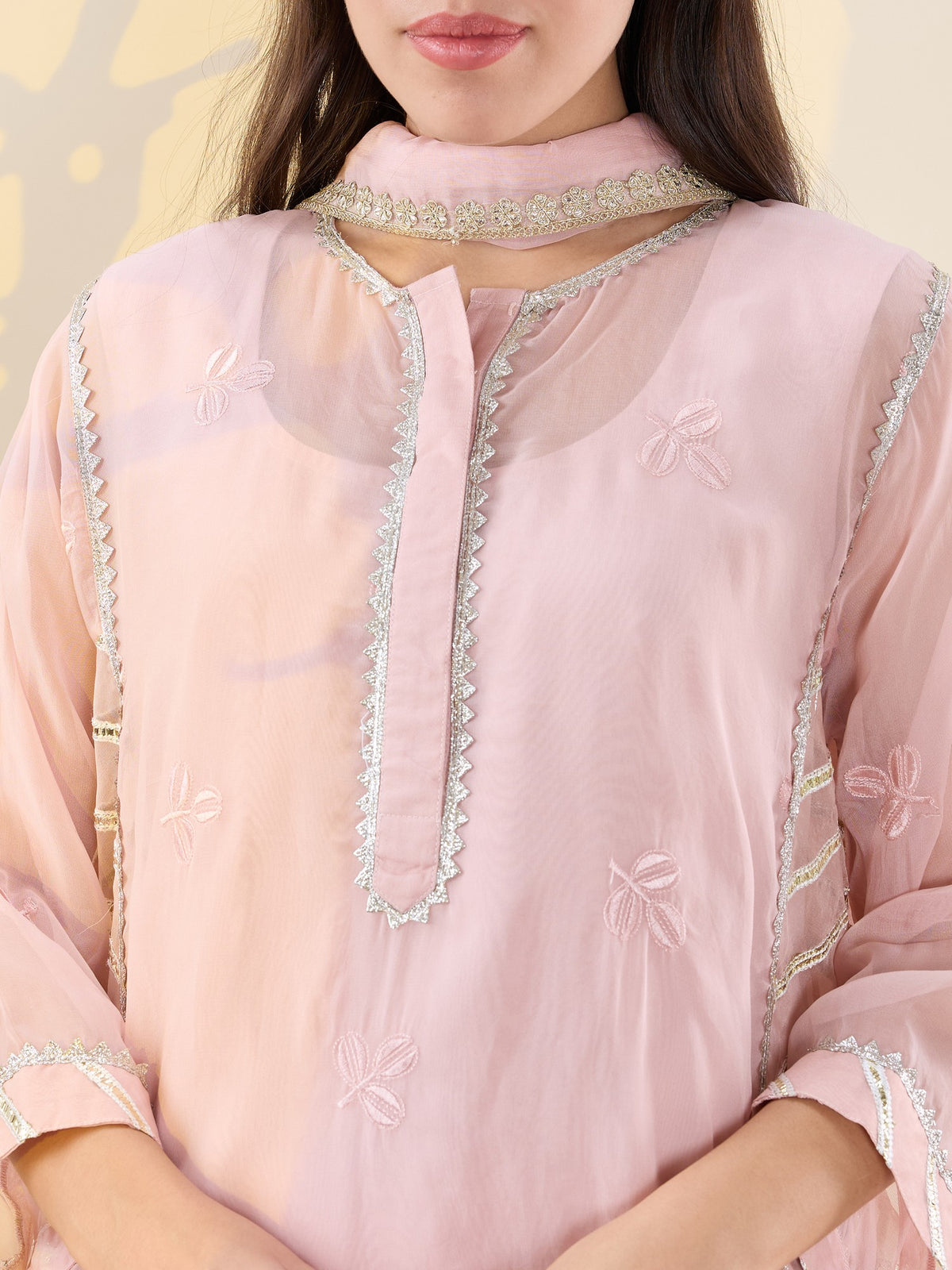 Noor pink gotta suit