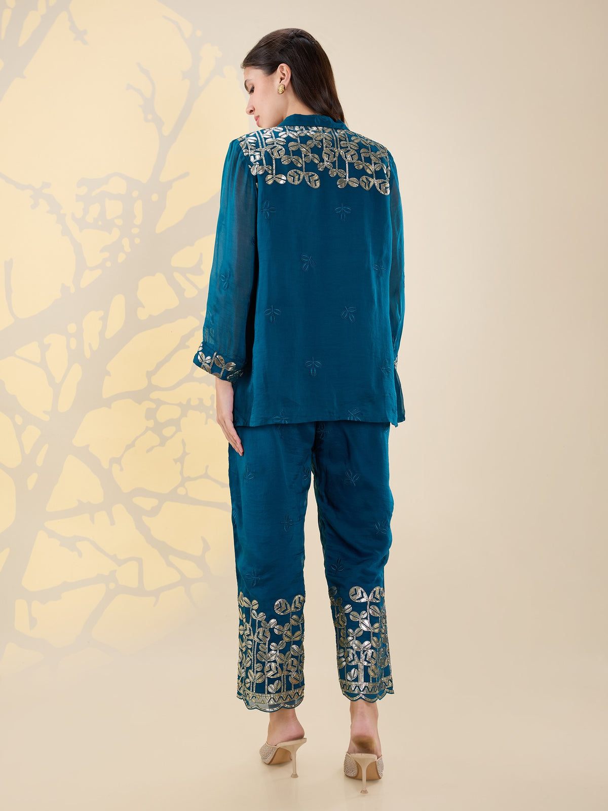 Noor teal jacket coords